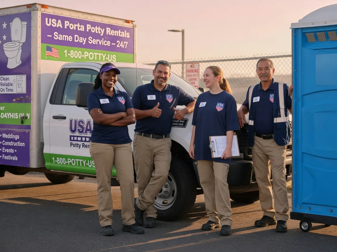 Porta Potty Rental company in Arnold, CA